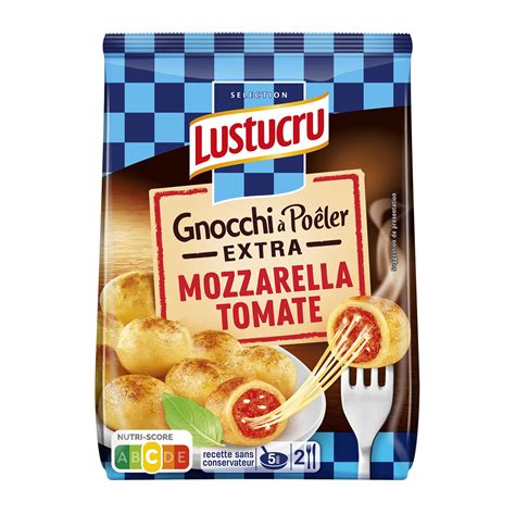 Gnocchi à Poêler Extra Tomate Mozza Gnocchis Lustucru Sélection