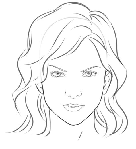 How To Draw An Easy Face Step By Step Drawing Guide By Dawn Artofit