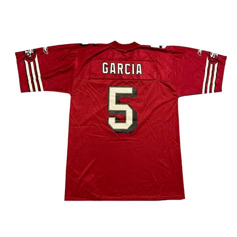 Reebok San Francisco 49ers Jeff Garcia 5 Jersey M Getem Vintage