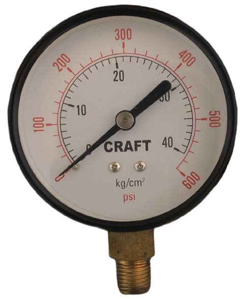 Ametek Usg Model P 600 Compressed Gas Pressure Gauge Ph