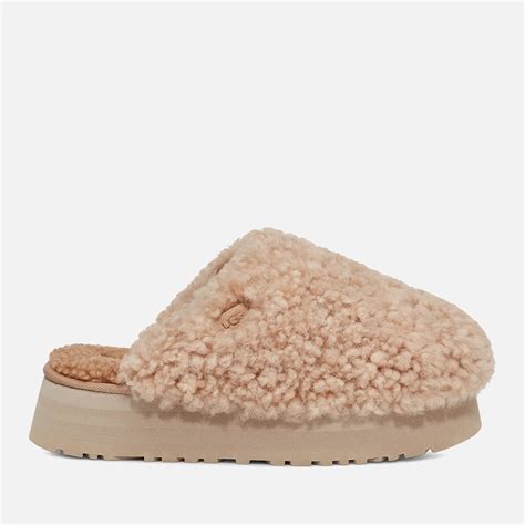 UGG Maxi Curly Sheepskin Platform Slippers | Allsole