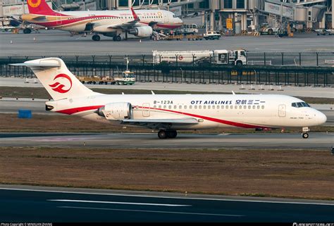 B 123A OTT Airlines COMAC ARJ21 700 STD Photo By MINXUAN ZHANG ID