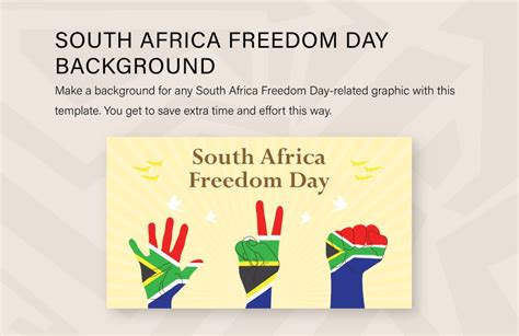 South Africa Freedom Day Bundle Templates In Illustrator Eps