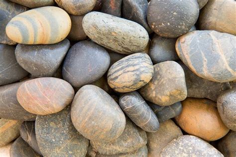 Premium Photo | Pebbles texture or background.