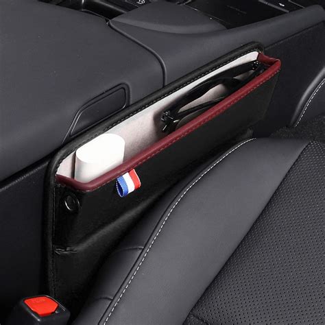 Amazon Dickno Car Seat Gap Organizer Leather Auto Front Side Seat