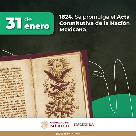 Hace 199 años se promulgó el Acta Constitutiva de la Nación Mexicana