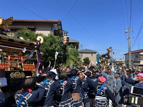 令和5年 上溝夏祭り 本宮 藍染袢纏