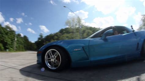 Zo6 Corvette Drifting On The Streets Youtube