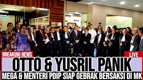 OTTO DAN YUSRIL PANIK 01 DAN 03 SIAP HADIRKAN MEGAWATI DAN MENTERI