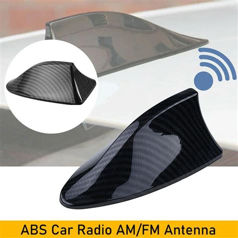 2023 Car Antennas Shark Fin Antenna Auto Radio Signal Aerials Roof