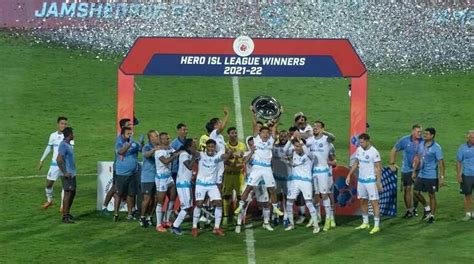 ISL Ritwik Das Stars As Jamshedpur FC Lift Maiden League Shield With 1