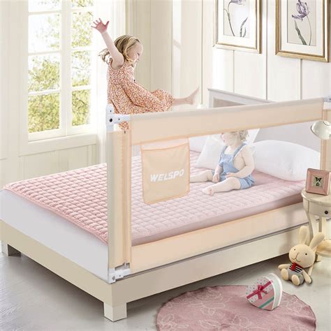 Toddler Bed Rail,70 inch Baby Safety Bed Rails for Queen King Twin Full ...