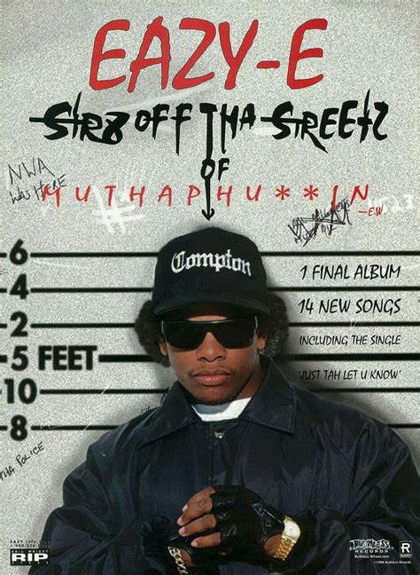 Eazy E Rap Album Covers Rap Hip Hop Poster