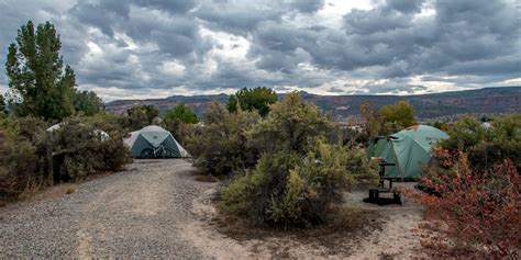 Fruita Campground - James M. Robb Colorado River State Park - camping in Colorado