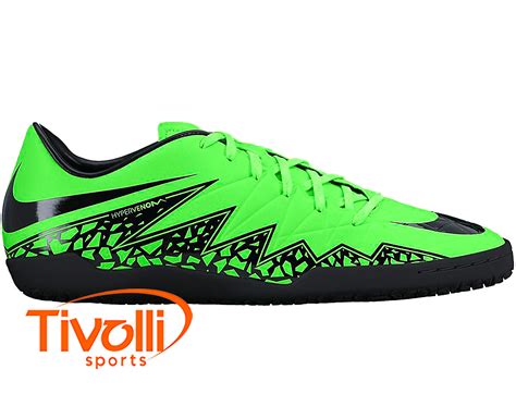 Black Friday Chuteira Infantil Futsal Nike Hypervenom Phelon Ii Ic Verde E Preta