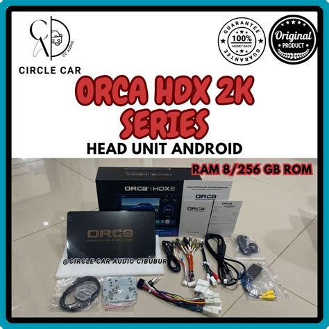 Jual HEAD UNIT ANDROID 9 10 INCH ORCA ADR 9510 HDX RAM 8 256 GB 2K QLED