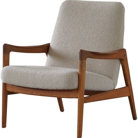 Mid Century Danish Easy Chair By Tove And Edvard Kindt Larsen 1960s