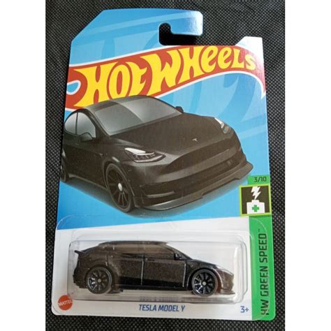Jual HOT WHEELS TESLA MODEL Y HITAM BLACK Shopee Indonesia