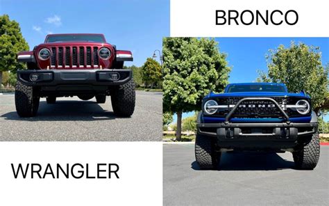 Jeep Wrangler vs. Ford Bronco - Comparison | MilesPerHr