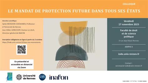 Le Mandat De Protection Future Dans Tous Ses E Rennes Avis