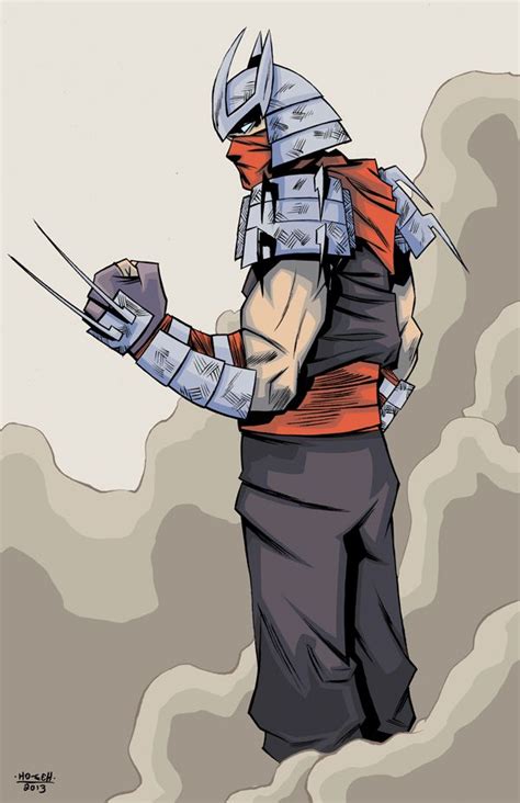 Shredder Tortugas Ninjas Personajes Comic Ninja