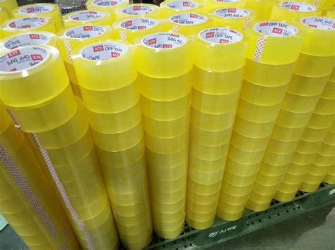 Bopp Self Adhesive Tape High Bonding Packaging Tape Cello Tapes Factory