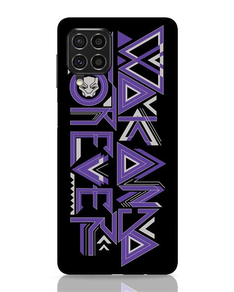 Buy Wakanda Forever Logo Designer Hard Cover For Samsung Galaxy F62