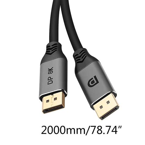 Displayport Cabo K K Hdr Hz Hz Adaptador De Porta De