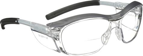 3m Safety Glasses With Readers Nuvo Protective Eyewear 15 Diopter Ansi Z87 Clear Lens