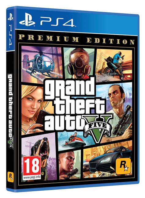 Grand Theft Auto V - Edycja Premium Gra PS4 (Kompatybilna z PS5 ...