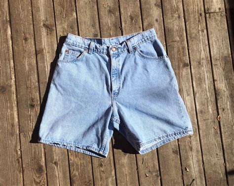 Levis High Waist Shorts Made In Usa Vintage Size Light