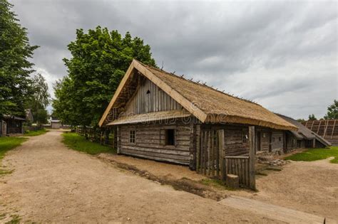 Old Wooden House in Eastern Europe for Print Editorial Stock Image ...