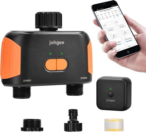 Johgee Programmateur Arrosage Wifi Voies Minuterie D Arrosage