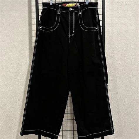 Jnco Twin Cannon Black Wide Leg Jeans Do Not Buy Depop