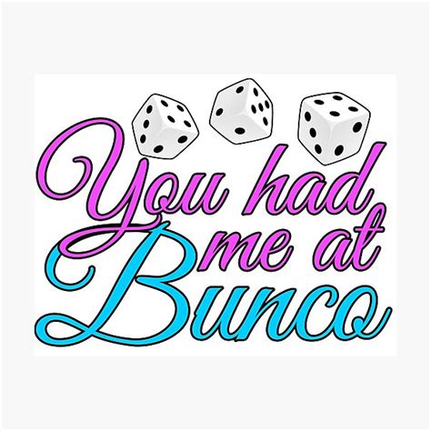 Bunco Cliparts Fun And Festive Images For Your Bunco Nights