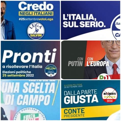 Identitari Diretti Monoverbali Gli Slogan Dei Partiti In Corsa Per L