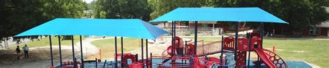 Elementary School Playground With Shade Cunningham Recreation