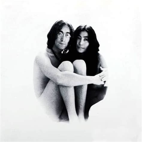 John Lennon And Yoko Ono Image From Two Virgins Photoshoot 1968 John Lennon And Yoko John