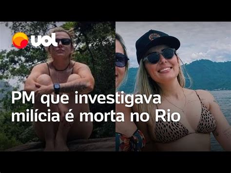 Pm Que Investigava Mil Cias Do Rio Morta A Tiros Em Emboscada