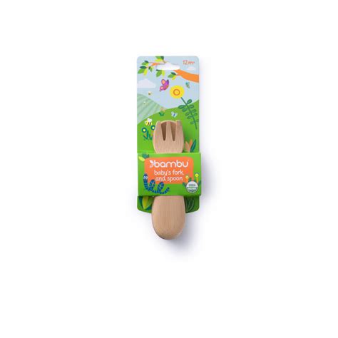 Toddler Fork And Spoon Set Bambu®