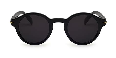 Alf Black Tinted Round Sunglasses S12A2211 @ ₹1150