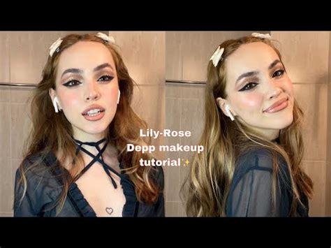 Lily Rose Depp makeup tutorial повторяю макияж YouTube