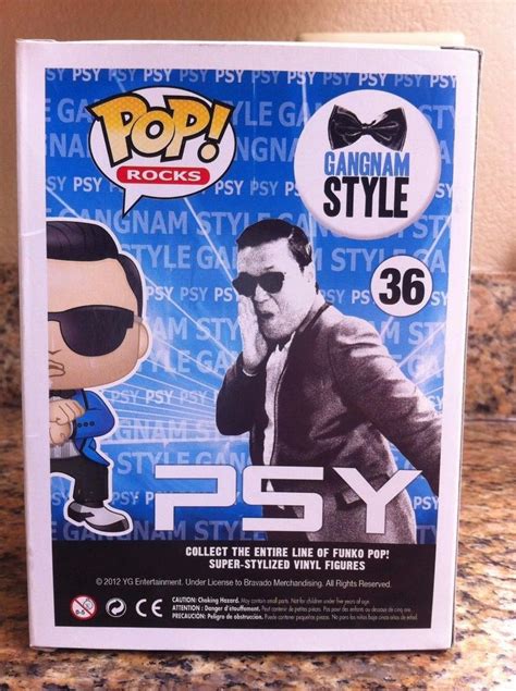 Funko Pop Psy Gangnam Style 36 Mint Unopened No Reserve Serial Jjl