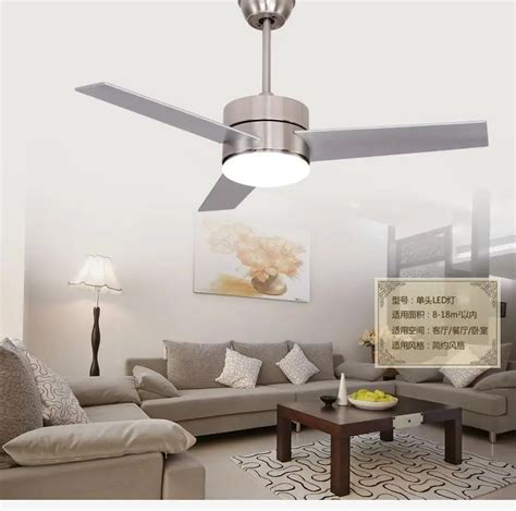 LED ceiling fan light leaf European style fan light ceiling minimalism ...