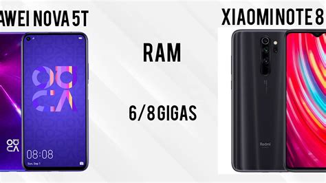 Huawei Nova 5t Vs Xiaomi Redmi Note 8 Pro Enfrentamiento Entre Estos