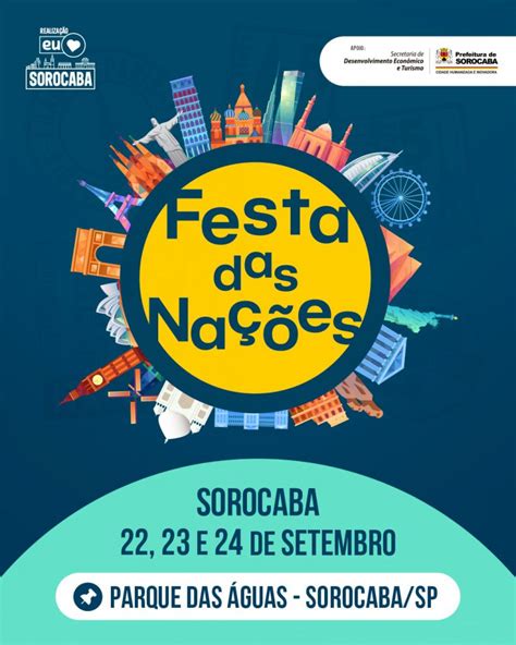 Sorocaba Terá Festa Das Nações Entre Os Dias 22 E 24 De Setembro