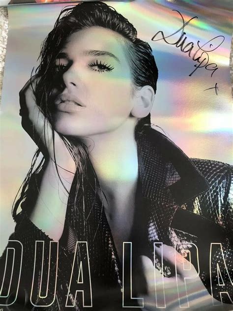 Dua Lipa Signed Tour Poster Limited Numbered Autoraph RARE | #2803618189