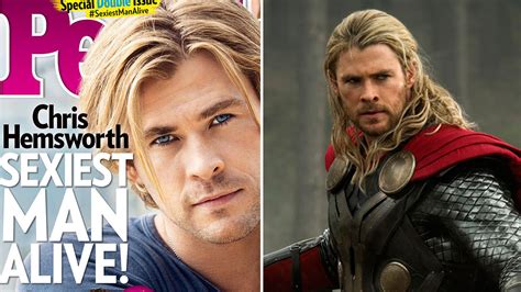 Chris Hemsworth Is Sexiest Man Alive 2014 In People Magazine LA Times