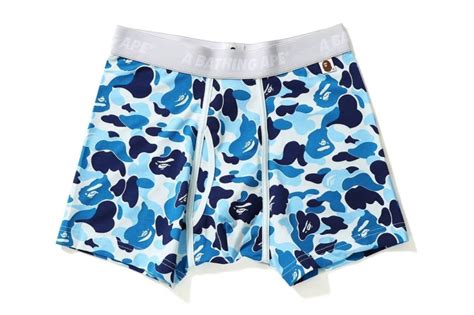 Bape Släpper Abc Camo Boxer Trunks Dopest