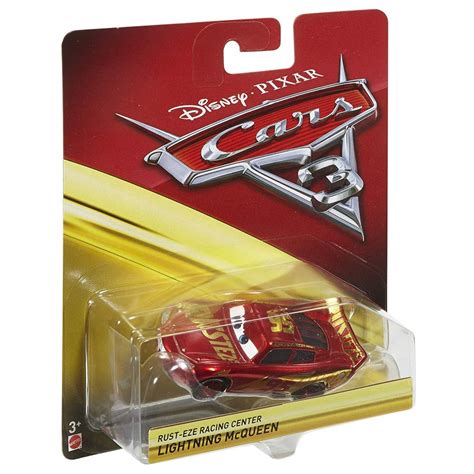 Mattel Disney Pixar Cars 3 Rust Eze Racing Center Lightning Mcqueen Αυτοκινητάκι Die Cast Dxv29